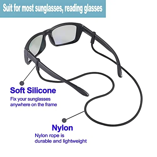 5PCS Sunglass Lanyard Holder Strap Glasses Neck Cord String Eyewear Retainer US 2