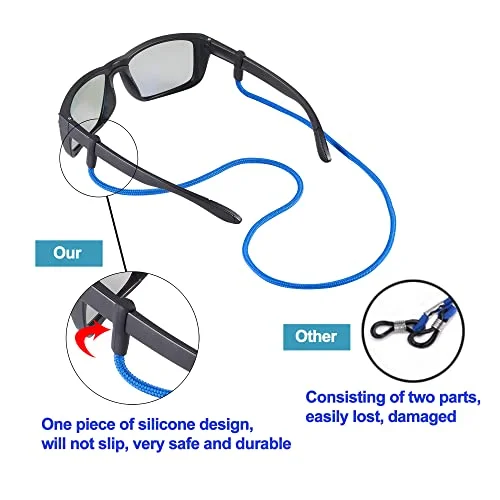 5PCS Sunglass Lanyard Holder Strap Glasses Neck Cord String Eyewear Retainer US 3