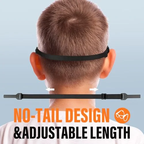 Buyisgle Kids Eye Glasses Strap - No Tail Sunglasses Straps Cords for Boys Toddler and Girls - Eyeglass Holders Around Neck - Adjustable Eyewear String Lanyard Retainer - 4 PCS（10.5 Inch 2
