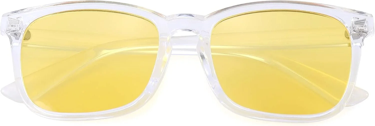 Women Fashion Metal Non-prescription Glasses Clear Lens Eyeglasses Frame WideFit 3
