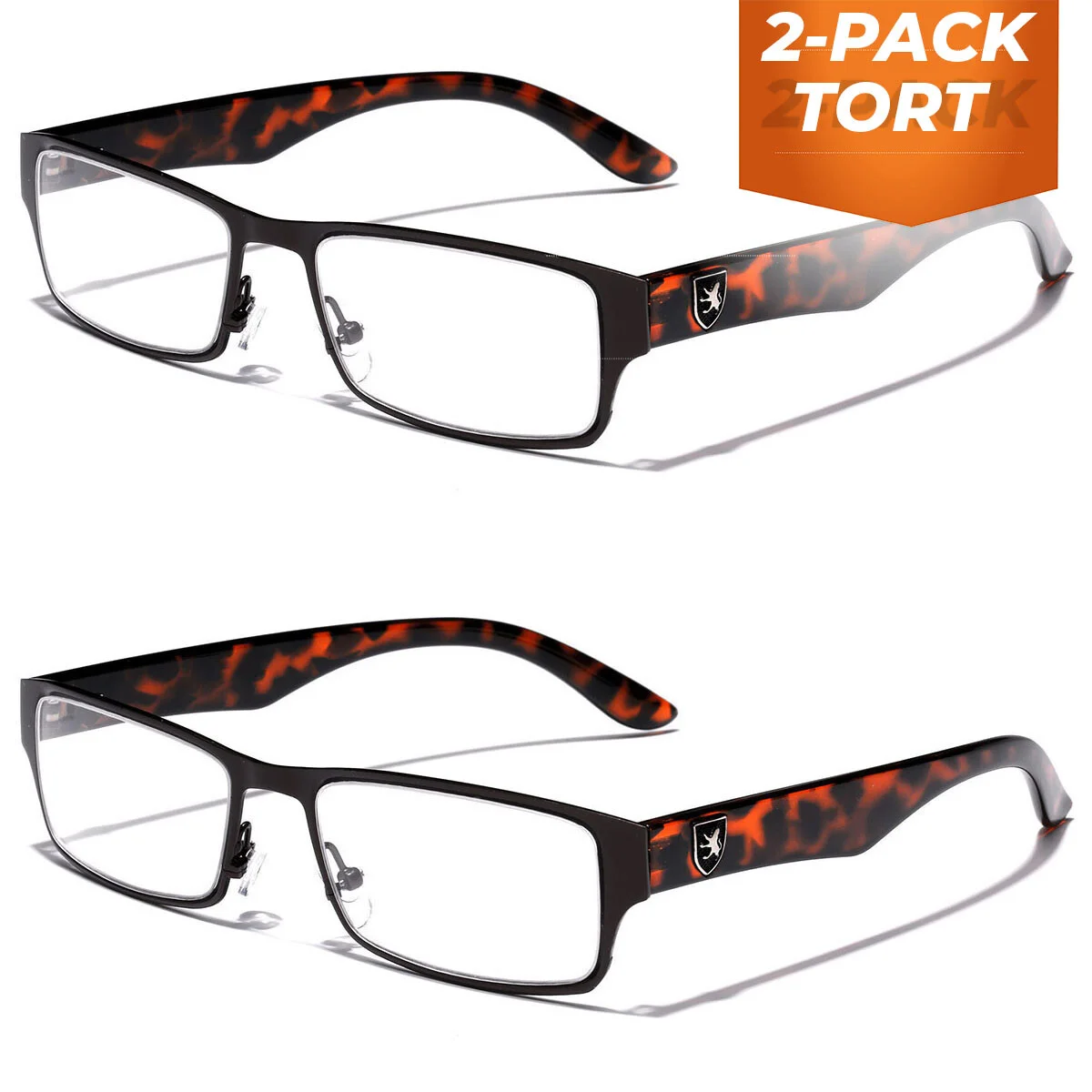 Women Fashion Metal Non-prescription Glasses Clear Lens Eyeglasses Frame WideFit 4